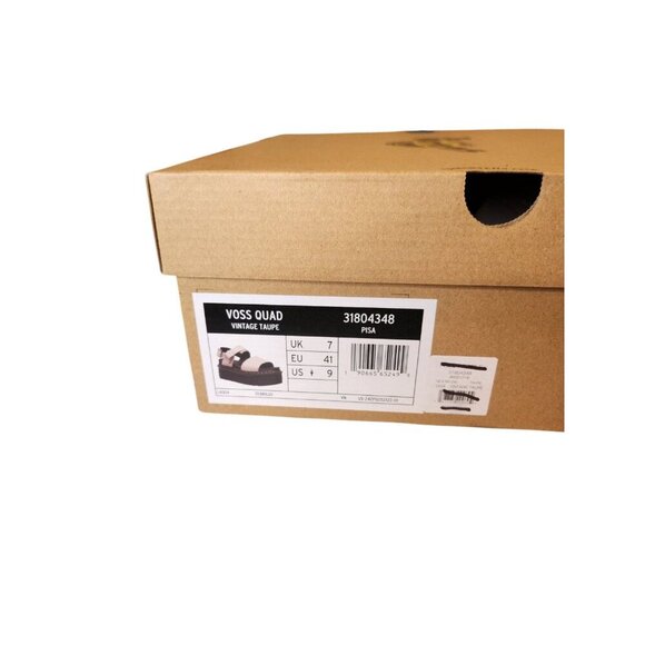 Dr. Martens Voss Quad Vintage Taupe Platform Sandal Women's Size 9 - Picture 9 of 11